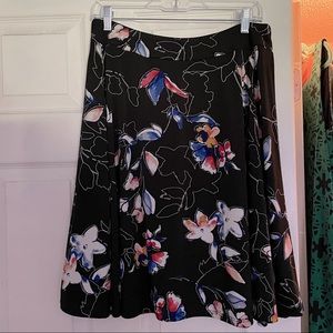 Gorgeous floral skirt!